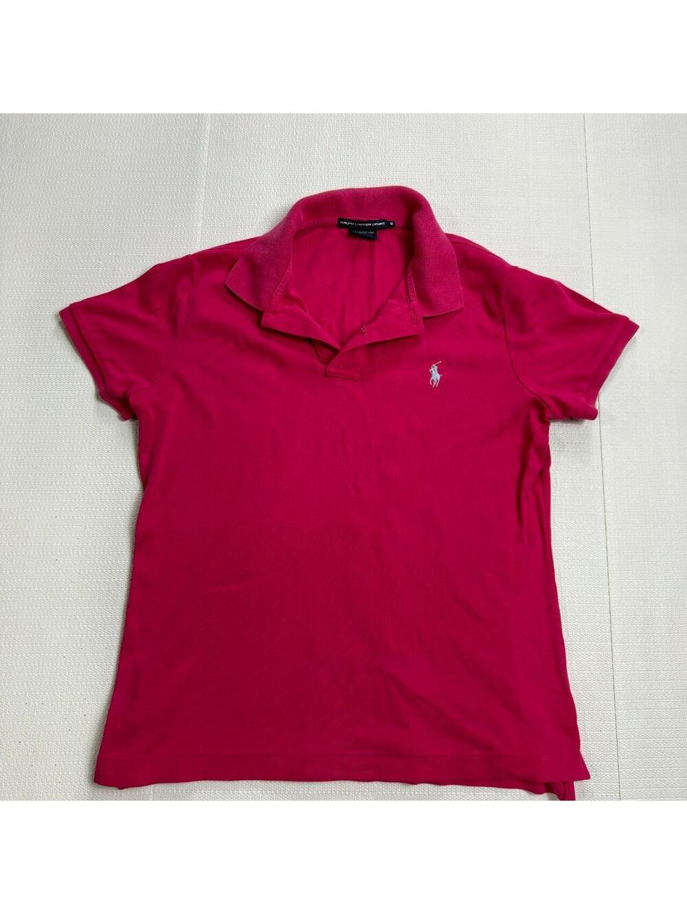 Ralph Lauren Sport Pink Pony Polo Shirt - M